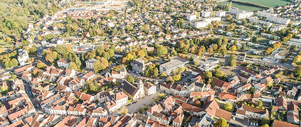vue aerienne