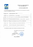 Liste des délibérations du 15 novembre 2022