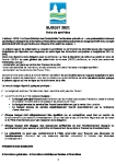 Note de synthese 2021