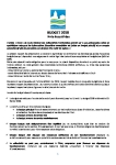 Note de synthèse concernant le bugdet 2018