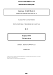 Budget primitif 2022