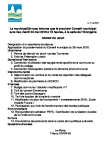 Ordre du jour du conseil municipal du 24 mai 2016