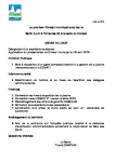 Ordre du jour du conseil municipal du 4 juin 2019