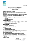 Ordre du jour du conseil municipal du 20 décembre 2018