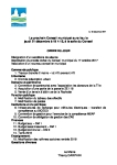 Ordre du jour du conseil municipal du 21 décembre 2017