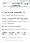 Décision du maire - 2025/002 - Équipement police municipale - demande de subvention au titre du FIPD