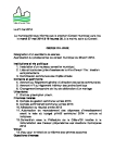 Ordre du jour du conseil municipal du 27 mai 2014