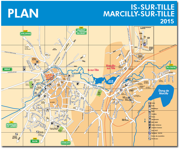 Plan d'Is-sur-Tille